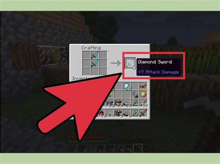 How to make sword in minecraft