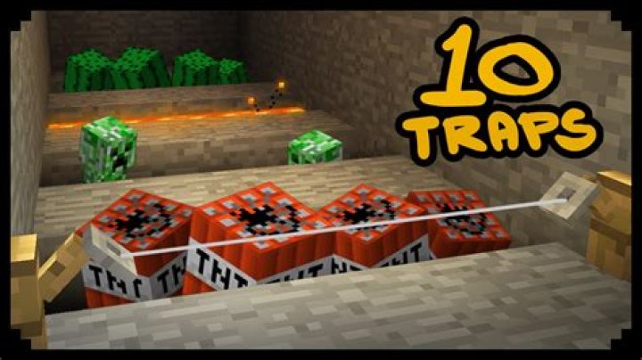 How to make traps in minecraft
