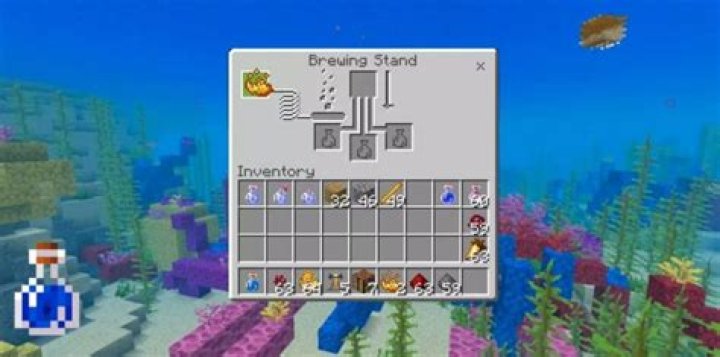 How to make underwater breathing potion in minecraft