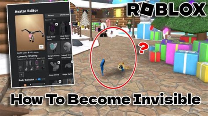 How to make your face invisible in roblox