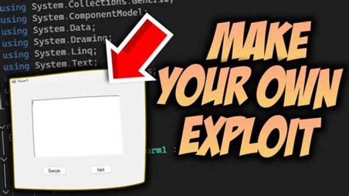 How to make your own roblox exploit