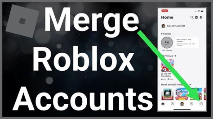 How to merge roblox accounts 2020