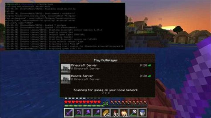 How to minecraft server