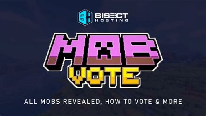 How to mob vote minecraft
