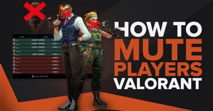 How to mute people in valorant