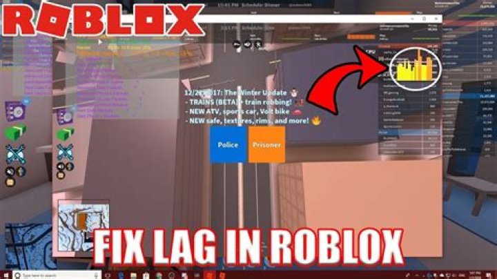 How to not be laggy in roblox