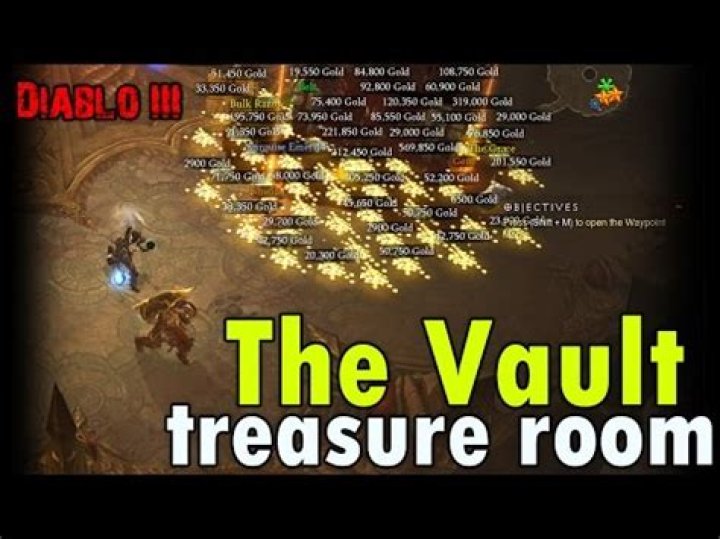 How to open the vault diablo 3