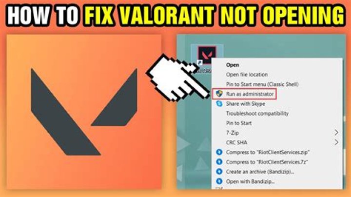 How to open valorant