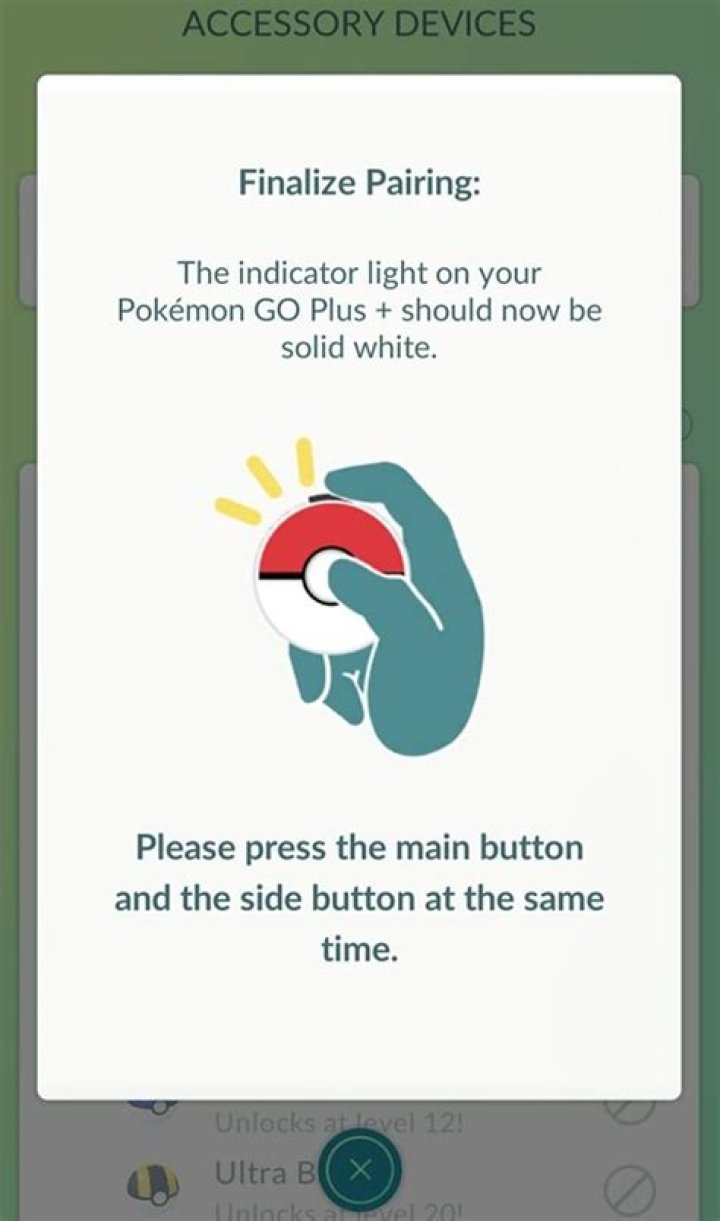 How to pair pokemon go plus