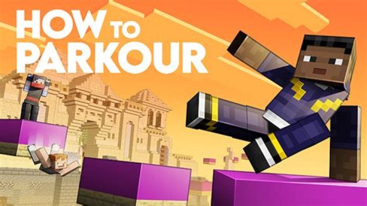 How to parkour in minecraft