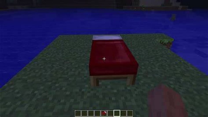 How to place bed in minecraft