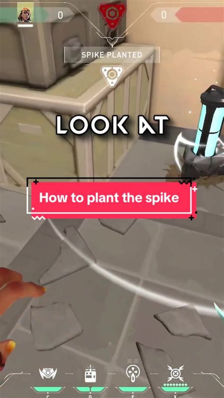 How to plant spike in valorant