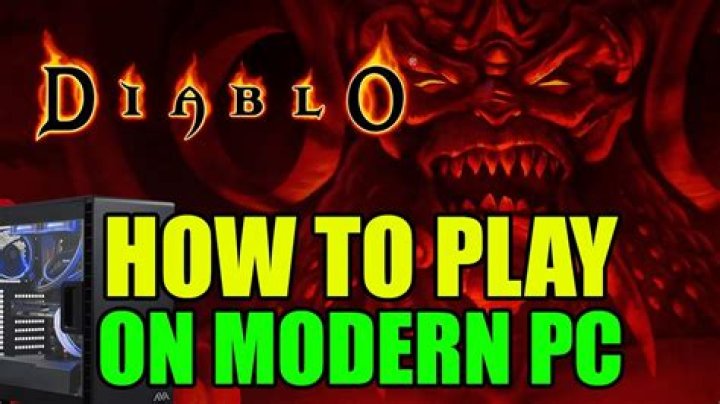 How to play diablo 1 on windows 7