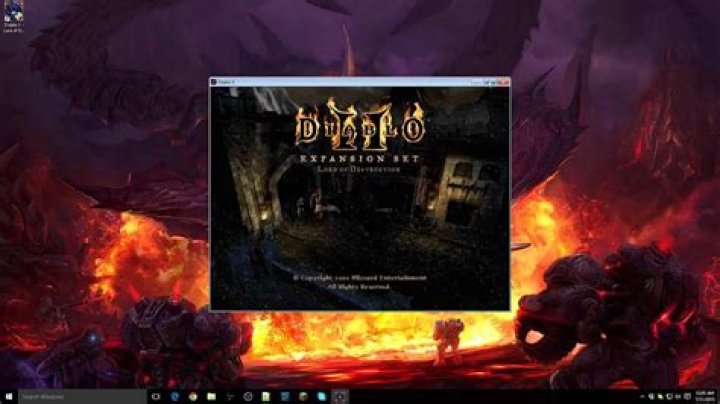 How to play diablo 2 in windowed mode