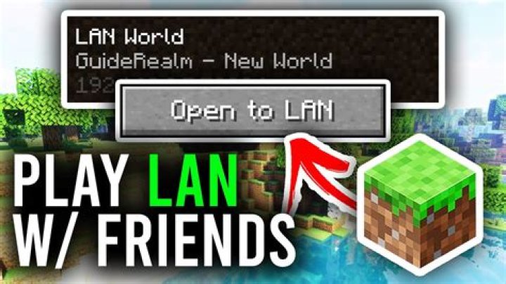 How to play lan minecraft