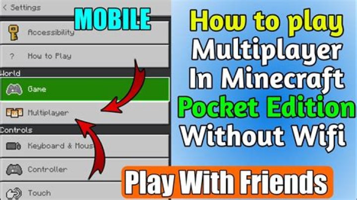 How to play minecraft pocket edition with friends