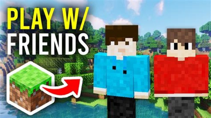 How to play minecraft with friends far away