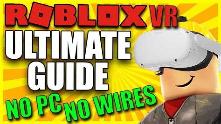 How to play roblox vr without pc