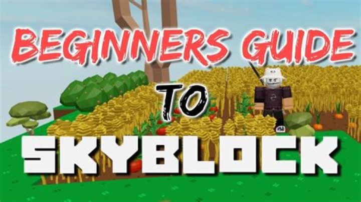 How to play skyblock roblox