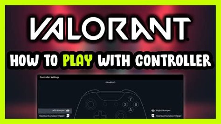 How to play valorant with controller on pc