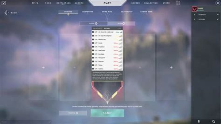 How to play valorant with other regions