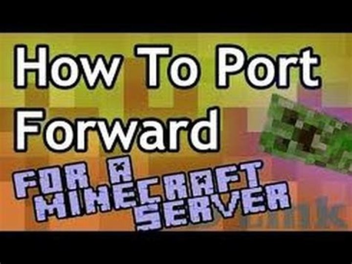 How to portfoward minecraft