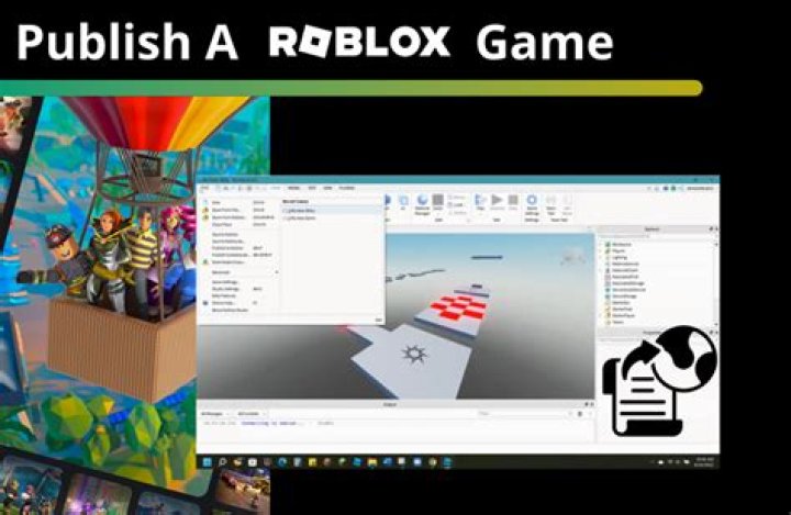 How to publish a game to roblox