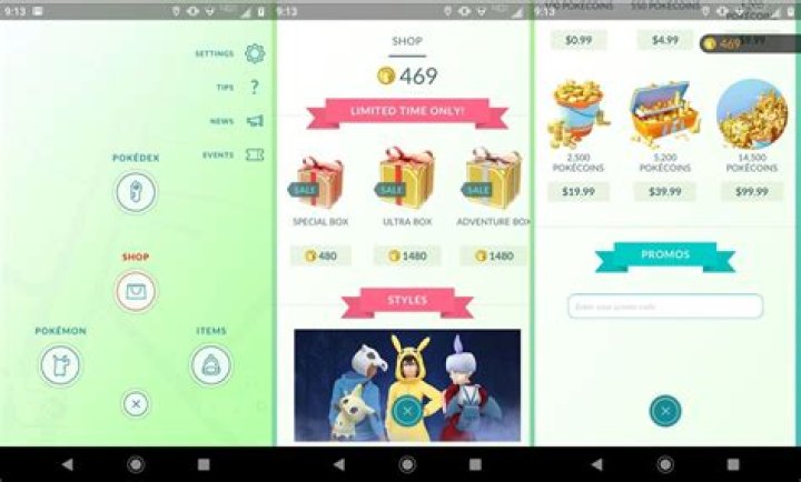 How to put promo codes in pokemon go