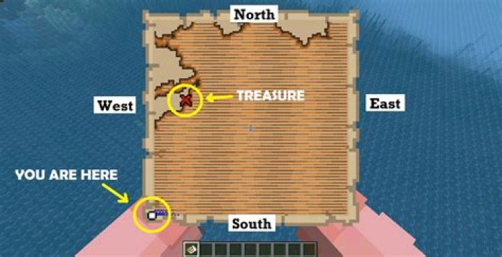 How to read a treasure map in minecraft