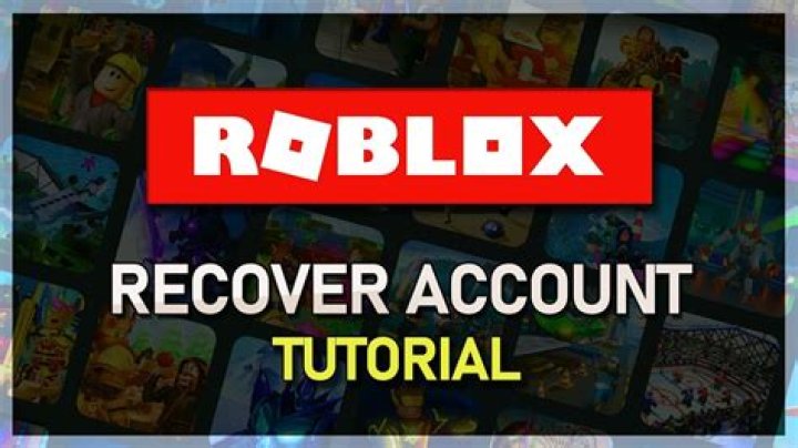How to recover a roblox account