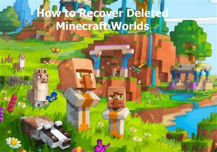 How to recover deleted minecraft worlds