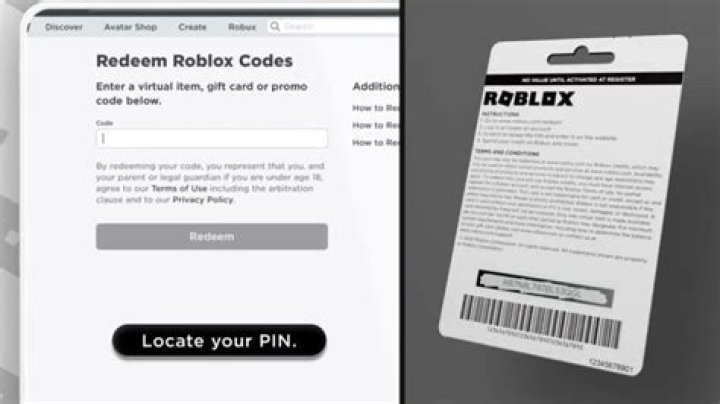 How to redeem roblox code