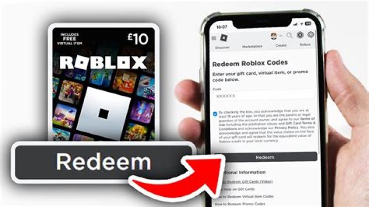 How to redeem roblox gift card on phone