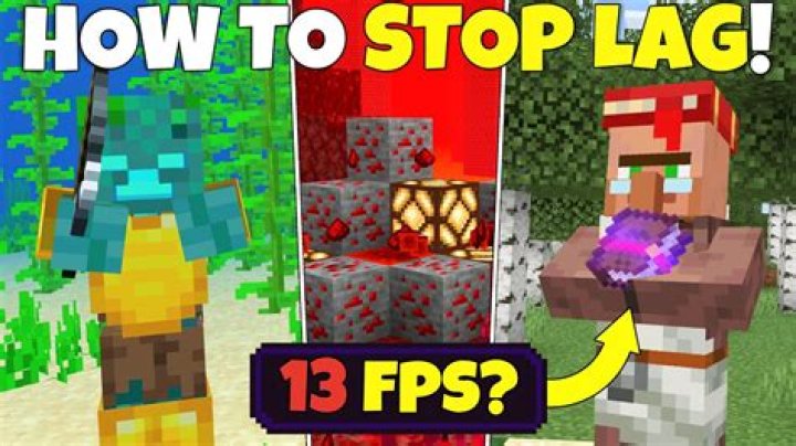 How to reduce lag in minecraft with mods