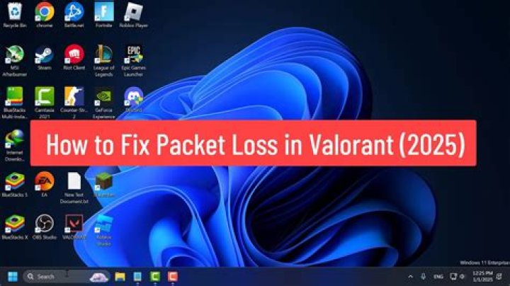 How to reduce packet loss valorant