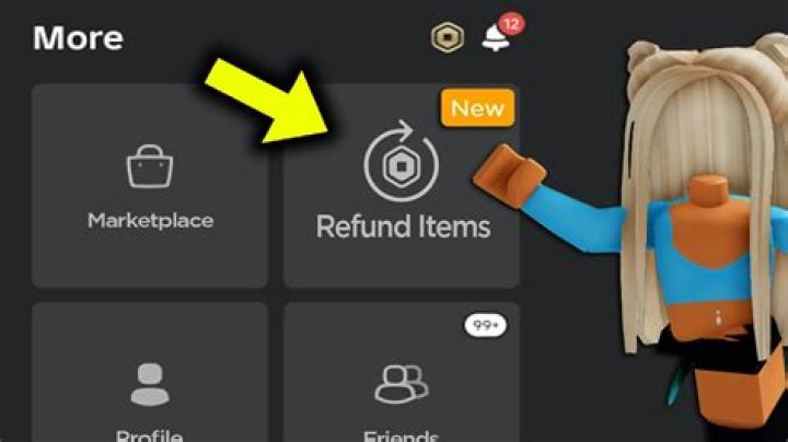 How to refund an item on roblox