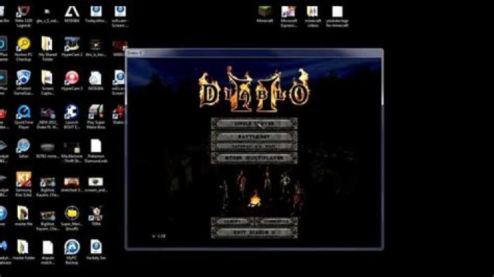 How to run diablo 2 in windowed mode