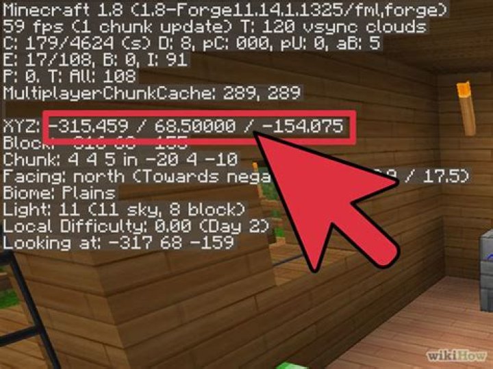 How to save coordinates in minecraft