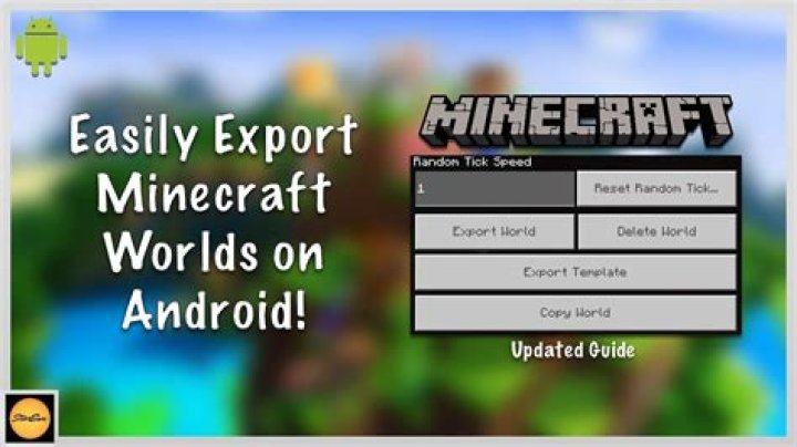 How to save minecraft worlds