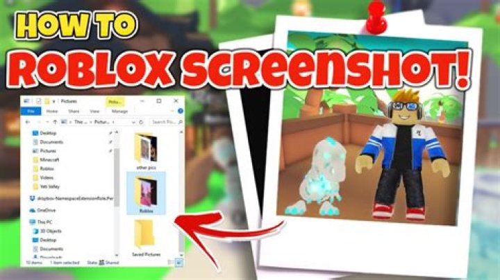 How to screenshot roblox