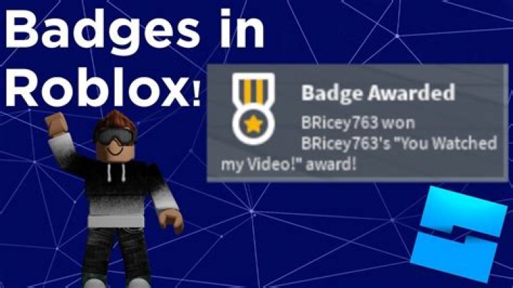 How to see badges in roblox