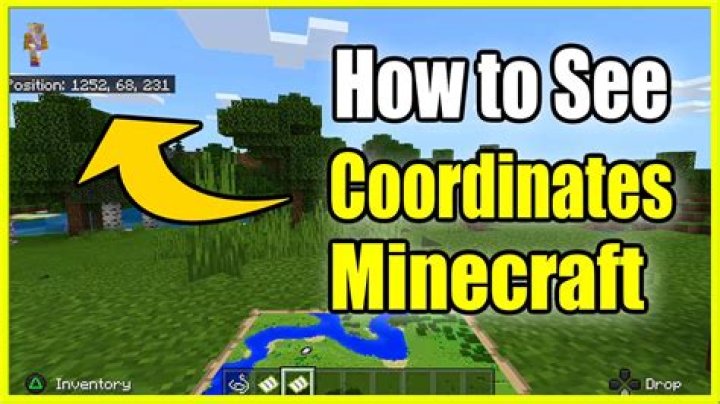 How to see minecraft coordinates