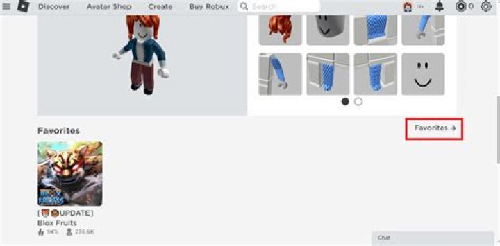 How to see your favorite items in roblox 2021 mobile