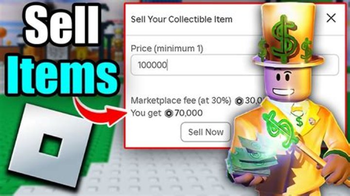 How to sell stuff on roblox 2020