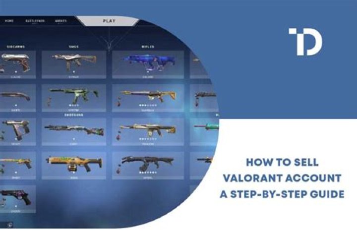 How to sell valorant accounts