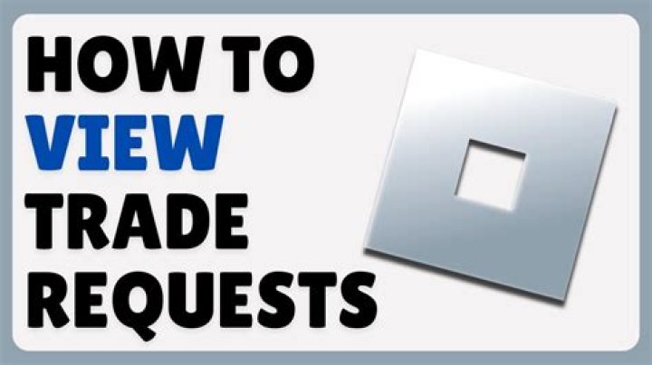 How to send a trade request on roblox