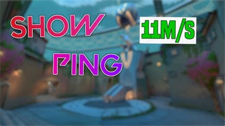 How to show ping in valorant