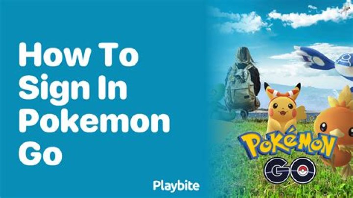 How to sign in to pokemon go