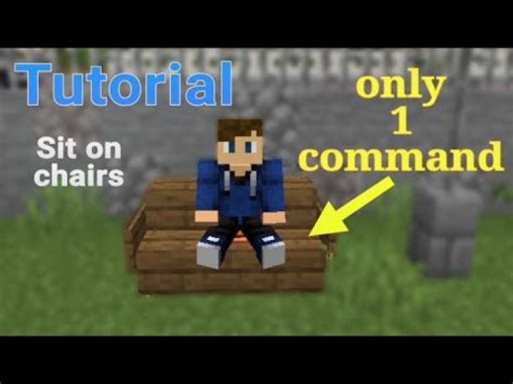 How to sit in minecraft