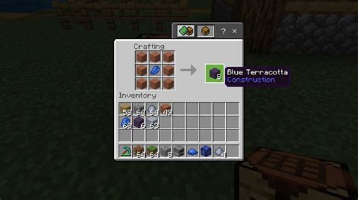 How to stain terracotta minecraft